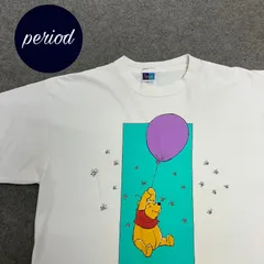 P3220 90s pooh Disney くまのプーさん　Tシャツ　風船