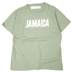 Necessary or unnecessary x BEAMS fennica ネセサリーオアアンネセサリー ビームスフェニカ 別注 日本製 Jamaica Tee ジャマイカTシャツ L Olive 半袖 NOUN マンボラマ トップス g25936のサムネイル