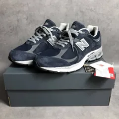 PQ307◇new balance : M2002RXK GORE-TEX◇27.5cm◇ネイビー系 美品 ニューバランス ゴアテックス