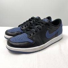 NIKE エアジョーダン1 LOW OG ネイビー 27.5cm 01147 - メルカリ