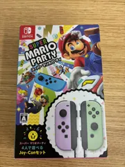 スーパー マリオパーティ 4人で遊べる Joy-Conセット 新品未使用 箱破れあり 4902370551679　SB-23