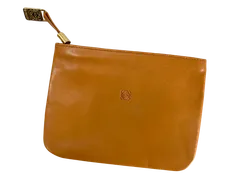 LOEWE（ロエベ）アナグラム フラットポーチ レザー