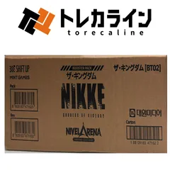 勝利の女神:NIKKE NIVEL ARENA ザ・キングダム 未開封カートン BOX+プロモ付き】 TCG 勝利の女神:NIKKE NIVEL ARENA ブースターパック