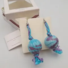 ANTICA MURRINA VENEZIANA  アンティカ ムリーナ ヴェネチア ピアス ボール ガラス アクセサリー 　【8921】
