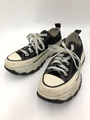 CONVERSE コンバース 1SD477 オールスター 100 トレックウエーブ OX 厚底 ローカット スニーカー size23.5cm/黒 ■■ レディース