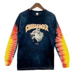 CHALLENGER ZOMBIE WOLF L/S tee ロンT タイダイM - メルカリ