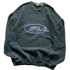 90's FILA LS SWEAT SHIRTS フィラ スウェット トレーナー