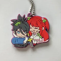 【N4】Re:ゼロから始める異世界生活 キャラばんちょうこうラバーマスコット2 ヴィルヘルム&テレシア