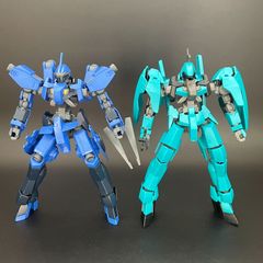 [미검품/정크, 무장 등 결품 다수] HG 1/144 슈발베그레이즈(맥길리스기)/HG 1/144 그레이즈리터(카르타기) 완제품 건담 2319