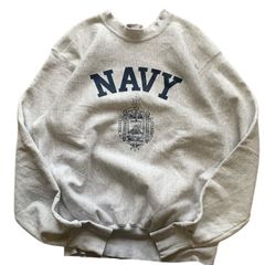 90s US NAVY スウェット リバースウィーブ ミッドシップメンストア 