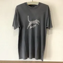 4128 ●MUSE de Deuxieme Classe ANINE BING WALKER TEE SPOTTED LEOPARD Tシャツ フリーサイズ チャコール系 コットンのサムネイル