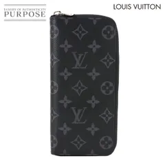 未使用 展示品 ルイ ヴィトン LOUIS VUITTON モノグラム エクリプス ジッピーウォレット ヴェルティカル 長財布 M62295 90320676