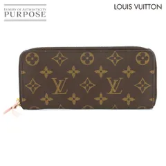 美品 ルイ ヴィトン LOUIS VUITTON モノグラム ポルトフォイユ クレマンス 長財布 ローズバレリーヌ M61298 90320793