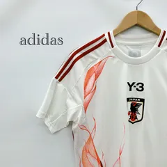 adidas アディダス Japan x Y-3 24 Away Jersey サッカー日本代表 2024 アウェイ レプリカ ユニフォーム Y-3 コラボレーション  IU0963  Mサイズ コアホワイト 赤 メンズ ファッション _247023