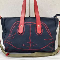 楽器モチーフ】バイオリン型 2way ショルダーバッグ グレー×イエロー 