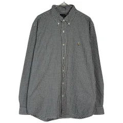 Polo by Ralph Lauren ポロ ラルフローレン ボタンダウンシャツ ギンガムチェック バイカラー(メンズ XL)中古 古着 X8203