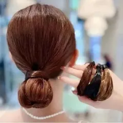 簡単 可愛い ゴム隠し ウィッグヘッドバンドゴム ポニー ヘアゴム 3本セット