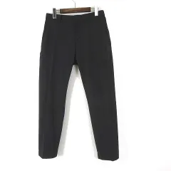 ユニクロ UNIQLO セオリー Theory コラボ 感動イージーパンツ 321-433718 テーパード 速乾 軽量 ストレッチ S 黒 ブラック