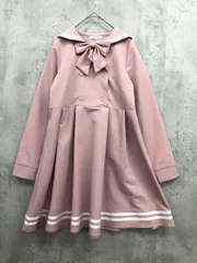 PINKHUNT ピンクハント セーラー リボン ワンピース sizeM/ピンク ■■ レディース