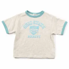 F.O.KIDS カレッジロゴリンガーTシャツ 90～120㎝ アイボリー 子供服 半袖 R207345のサムネイル