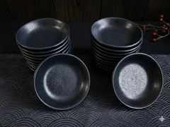 ★まとめ割してますコメント下さい★【お得限定在庫2セット限り】★20枚★紺/ネイビー　豆皿/豆鉢　取り皿　醤油皿　たれ　焼肉　刺身 のぞき・おばんざい・　チョク