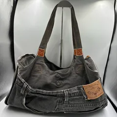 ③【新品未使用】SAYO サヨ ペットキャリーバッグ インディゴブラック 犬用 S〜Mサイズ リデューキャリー デニム リメイク リードストラップ付き ⭐︎42