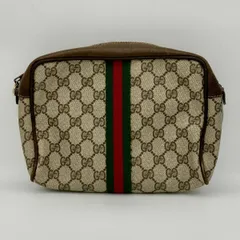 GUCCI グッチ GGスプリーム シェリーライン オールドグッチ 37-014-3553 クラッチバッグ