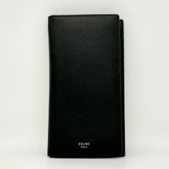 新品未使用 CELINE セリーヌ ラージ ジップウォレット 長財布 黒 黄色