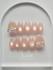 Aurora Ribbon – Peach Apricot🍑⋆*