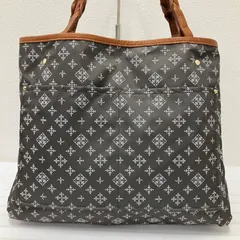 1220　russet ラシット　トートバッグ　ハンドバッグ　グレー　グリーン　抹茶色　レディース　ナイロン　レザー　モノグラム　シンプル　きれいめ　カジュアル