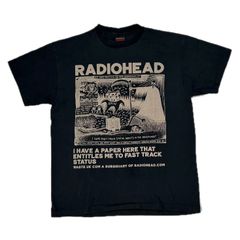 radiohead レディオヘッド tシャツ バンドT トムヨーク ビンテージ
