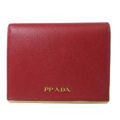 新品】○紙袋付き○ プラダ 1MV204 SAFFIANO METAL 財布 二つ折り財布