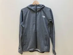 THE NORTH FACE ザノースフェイス サーマルバーサグリッドフーディパーカーレディース フリースサイズLグレー ポリエステル NL72478