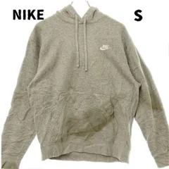 プ*リ様 NIKE 訳あり　ユニセックスパーカー　裏起毛　灰色　Sサイズ　【17