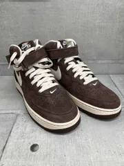 服飾雑貨個品NIKE/スニーカー/AIR FORCE 1 MID 07QS DM0107-200 ブラウン　27cm
