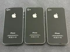 [Quality Shop] ジャンク品 iPhone 4 iPhone 4s 3点セット 動作未確認 パーツ取り専用のサムネイル