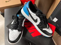 280) ジョーダン 1 レトロ ロー OG ブラック & ダーク パウダー ブルー