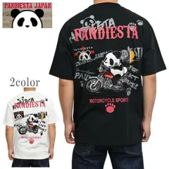 パンディエスタ ジャパン 526210 半袖Ｔシャツ ツーリングパンダ Tee PANDIESTA JAPAN トップス メンズのサムネイル