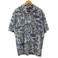 パタゴニア ソルパトロールII フィッシングシャツ M トビウオ柄 8433B