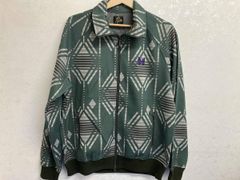 美品 Needles ニードルス 23FW 総柄 トラックジャケット S 緑 - メルカリ