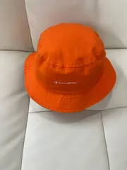 送料無料！！Champion　チャンピオン　キッズ帽子　キッズ用ハット　コットンハット　オレンジカラー　サイズ54cm    #80410MOCAPC