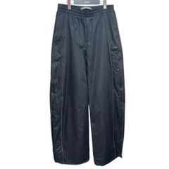 早い者勝ち】alexander wang 黒 総柄 ナイロントラックパンツ - メルカリ