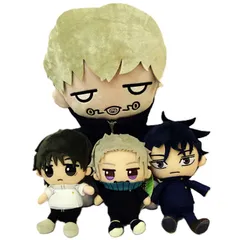 [TK]劇場版 呪術廻戦0 狗巻棘 伏黒恵 乙骨憂太 ぬいぐるみ 呪術廻戦 まとめ売り 4点セット