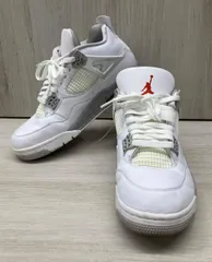 N4★【NIKE】ナイキ スニーカー Air Jordan 4 Tech White CT8527-100 エアジョーダン 4 テックホワイト 29cm ホワイト 【0007】