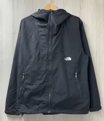 THE NORTH FACE ザ ノースフェイス NP72530 コンパクト ジャケット サイズM ブラック  ナイロンジャケット　ドローコード　フード