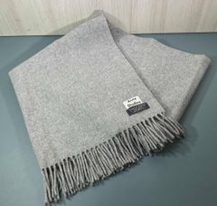 CASHALUXカシミヤ 100% WOOL EXPO 毛布 ストール CASHALUXカシミヤ 100% WOOL EXPO 毛布 ストール - メルカリ