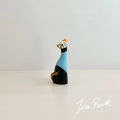 【希少】アトラス　猫のフェーブセット　ネコ　フェーヴ　フランス製陶器 フェーヴ フランス 動物 シャム猫の親子 フェーブ ネコ ミニチュア