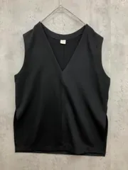 URBAN RESEARCH DOORS アーバンリサーチドアーズ DR26-21E106 カットVネック ベスト sizeM/黒 ■■ レディース
