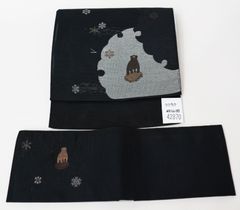 小紋 仕立て上がり 単品 絽 夏着物 洗える着物 Mサイズ うさぎ柄 アイボリー 小紋 仕立て上がり 単品 絽 夏着物 絽の洗える着物 Mサイズ