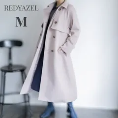 REDYAZEL スタンドカラーコート Mサイズ ピンク 新品未使用 レディース 2way 通勤 お出かけ ロングコート かわいい 大人レディアゼル Mのサムネイル